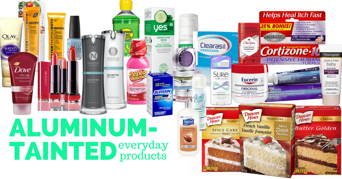Avoiding Aluminum tainted products