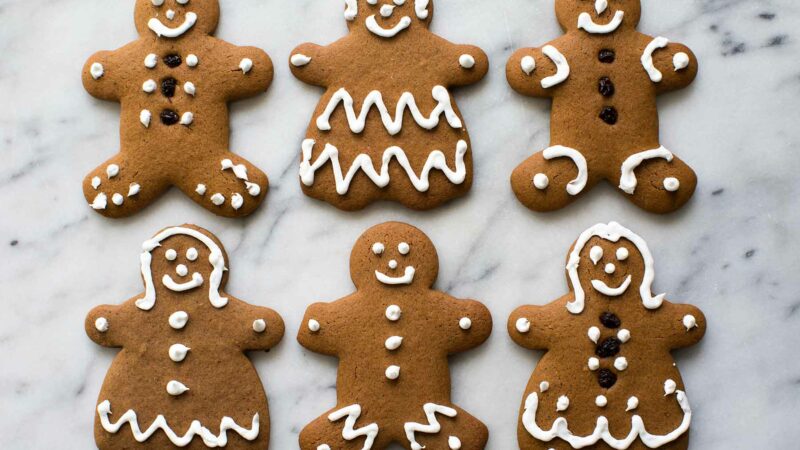 Classic Made Healthier Gluten-Free Gingerbread Cookies