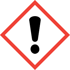 Image result for symbol for irritant chemical
