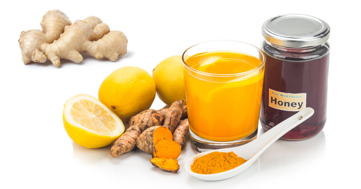 Daily Detox Lemon, Ginger, and Turmeric Tea