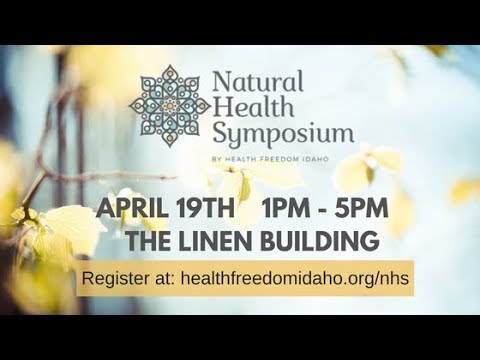 Natural Health Symposium April 19 Boise Idaho