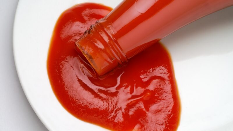 Ketchup. That bottled stuff is not so good for you!