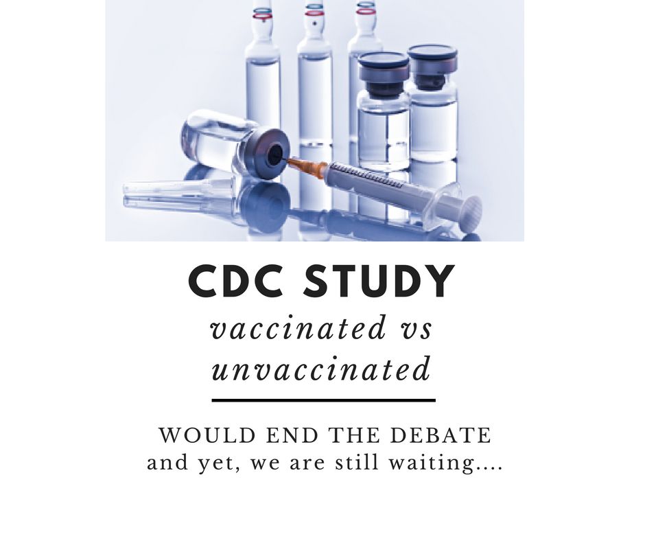 Why Won’t CDC Do the Study?