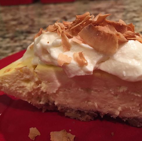 Holiday Happiness: Toasted Coconut Cheesecake