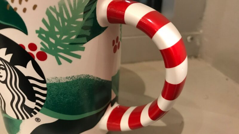Starbucks Mug: the gift of carcinogens for Christmas.