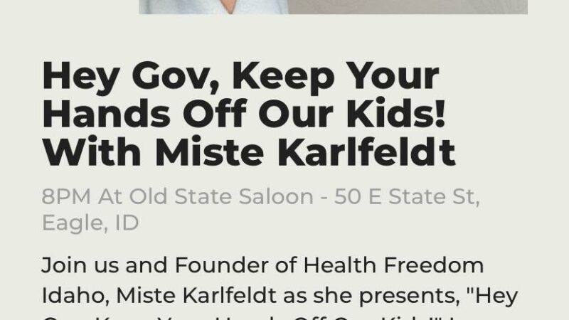 Hey Gov, Keep Your Hands Off Our Kids! With Miste Karlfeldt